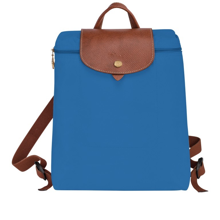 Rucksack Le Pliage Cobalt, Farbe: blau/petrol, Marke: Longchamp, EAN: 3597922383245, Abmessungen in cm: 26x28x10, Bild 1 von 5