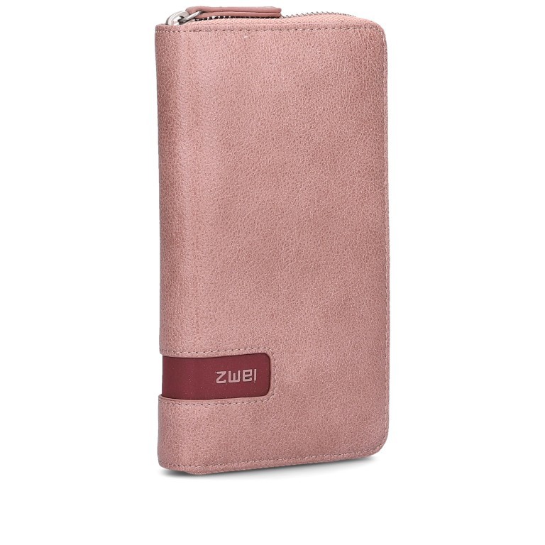 Geldbörse Mademoiselle Wallet MW2 Blush, Farbe: rosa/pink, Marke: Zwei, EAN: 4250257927674, Abmessungen in cm: 19.5x10x3, Bild 2 von 5