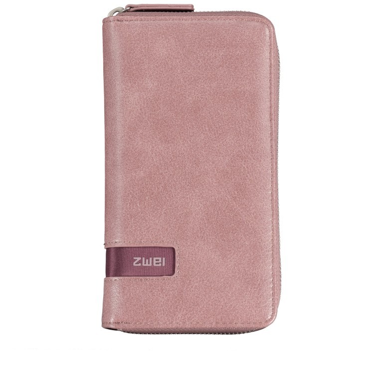 Geldbörse Mademoiselle Wallet MW2 Blush, Farbe: rosa/pink, Marke: Zwei, EAN: 4250257927674, Abmessungen in cm: 19.5x10x3, Bild 1 von 5