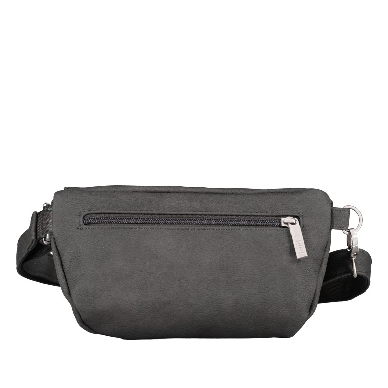 Gürteltasche Mademoiselle MH4 Nubuk Stone, Farbe: grau, Marke: Zwei, EAN: 4250257935037, Abmessungen in cm: 25x14x6, Bild 3 von 7