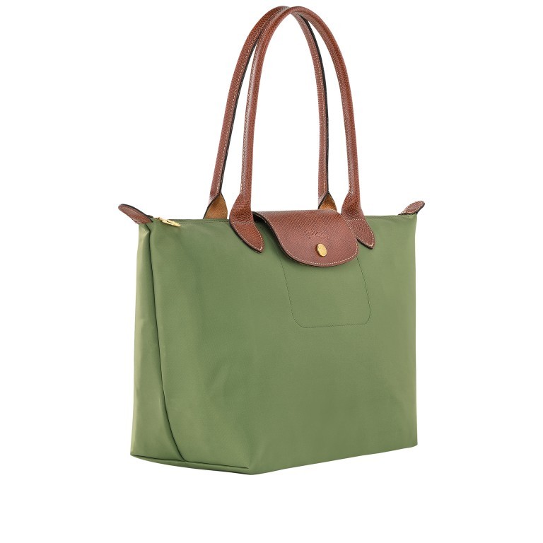 Shopper Le Pliage Shopper S Lichen, Farbe: grün/oliv, Marke: Longchamp, EAN: 3597922383580, Abmessungen in cm: 28x25x14, Bild 2 von 7