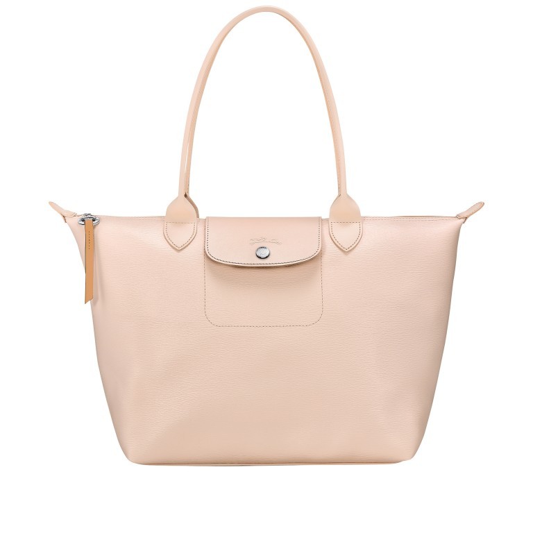 Shopper Le Pliage City Shopper S Nude, Farbe: rosa/pink, Marke: Longchamp, EAN: 3597922385140, Abmessungen in cm: 28x26.5x15.5, Bild 1 von 5