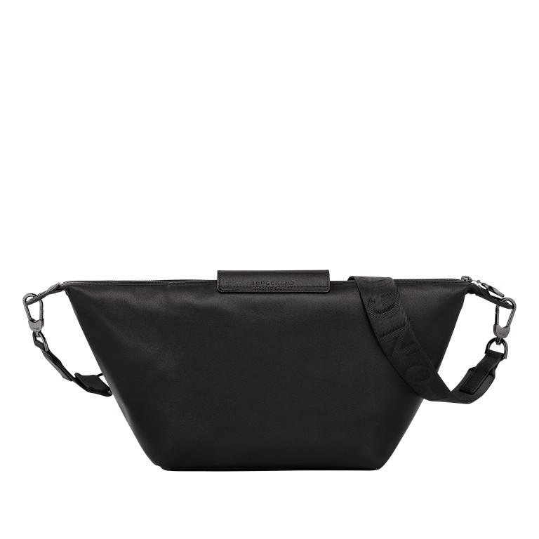 Umhängetasche Le Pliage Xtra Schultertasche S Noir, Farbe: schwarz, Marke: Longchamp, EAN: 3597922387557, Abmessungen in cm: 24x21.5x13, Bild 3 von 7