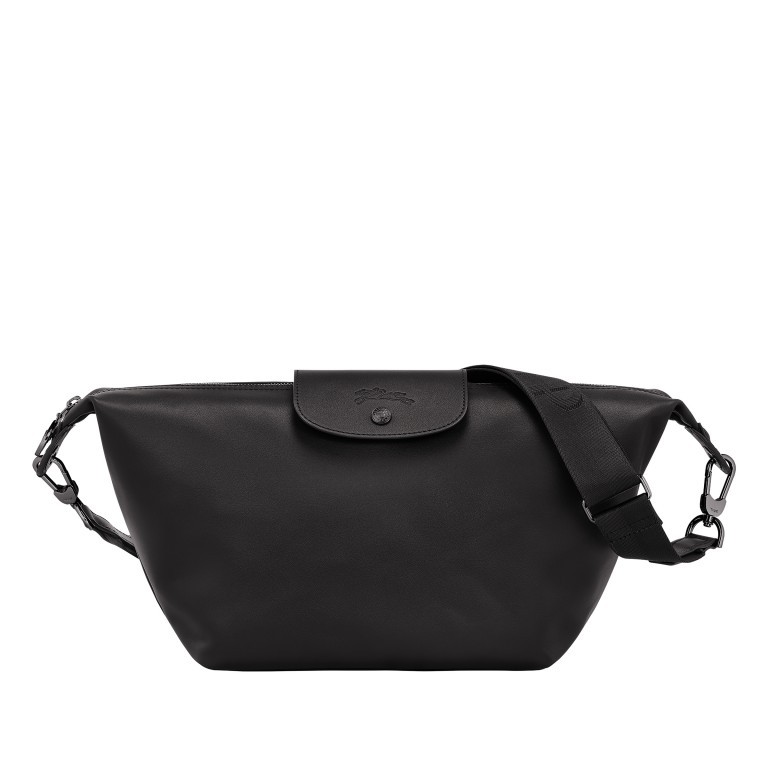 Umhängetasche Le Pliage Xtra Schultertasche S Noir, Farbe: schwarz, Marke: Longchamp, EAN: 3597922387557, Abmessungen in cm: 24x21.5x13, Bild 1 von 7