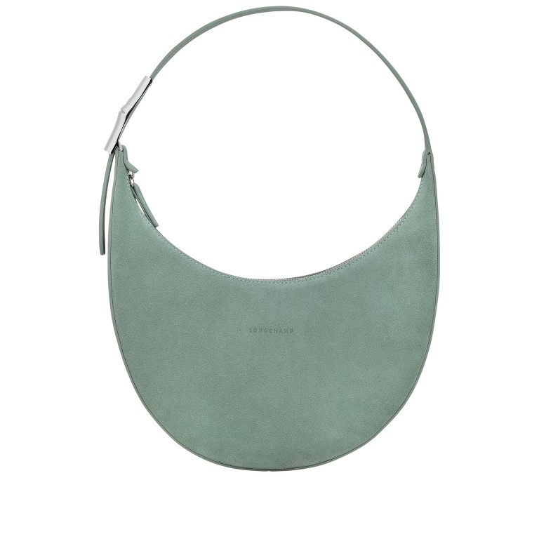Beuteltasche Roseau Soft Vert de Gris, Farbe: grün/oliv, Marke: Longchamp, EAN: 3597922430734, Abmessungen in cm: 21x13x5, Bild 1 von 6