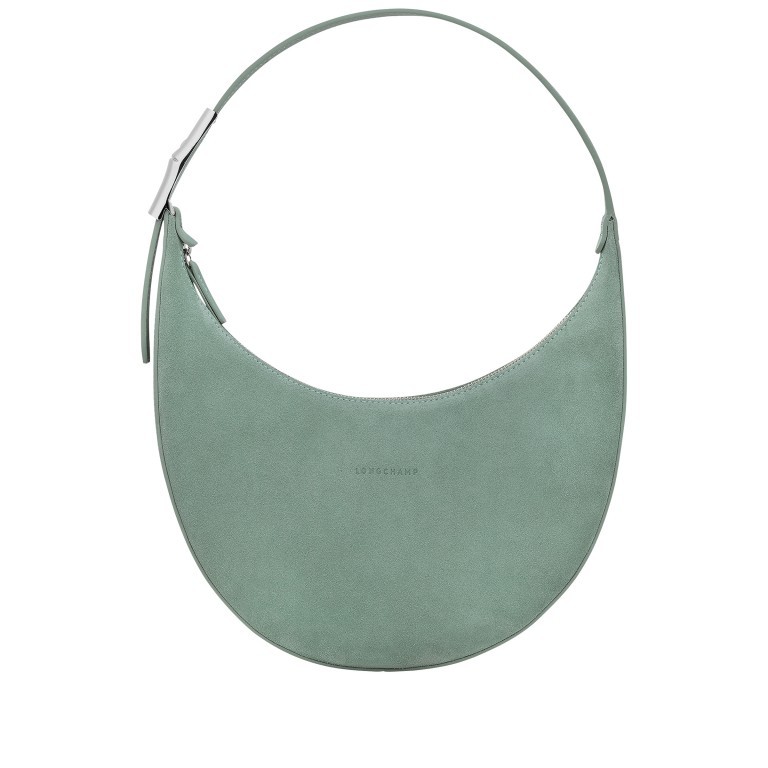 Beuteltasche Roseau Soft Vert de Gris, Farbe: grün/oliv, Marke: Longchamp, EAN: 3597922430734, Abmessungen in cm: 28x17x10, Bild 1 von 6