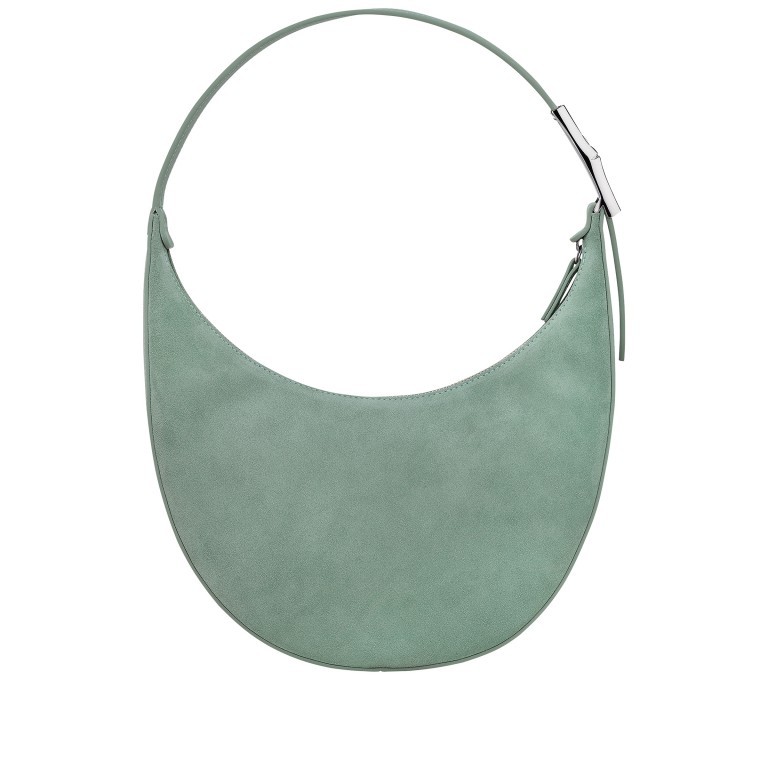 Beuteltasche Roseau Soft Vert de Gris, Farbe: grün/oliv, Marke: Longchamp, EAN: 3597922430734, Abmessungen in cm: 28x17x10, Bild 3 von 6
