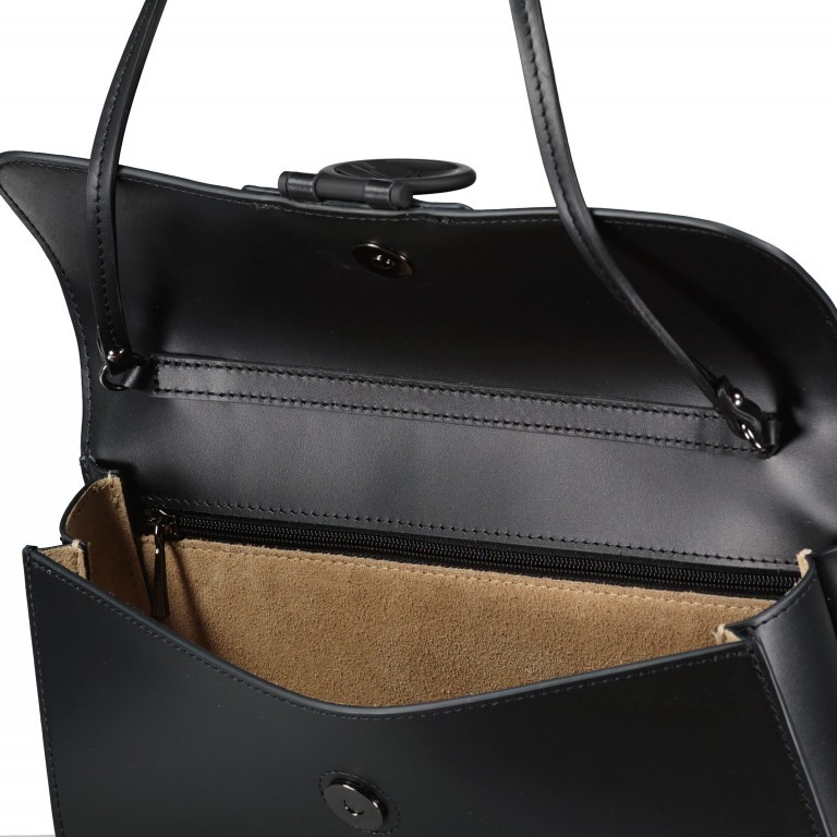 Umhängetasche Box Trot Noir, Farbe: schwarz, Marke: Longchamp, EAN: 3597922429707, Abmessungen in cm: 27x13.5x5.5, Bild 6 von 6