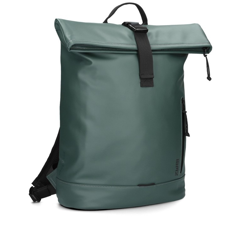 Rucksack Cargo CAR200 Rolltop Pine, Farbe: grün/oliv, Marke: Zwei, EAN: 4250257932609, Abmessungen in cm: 37x44x17, Bild 2 von 7