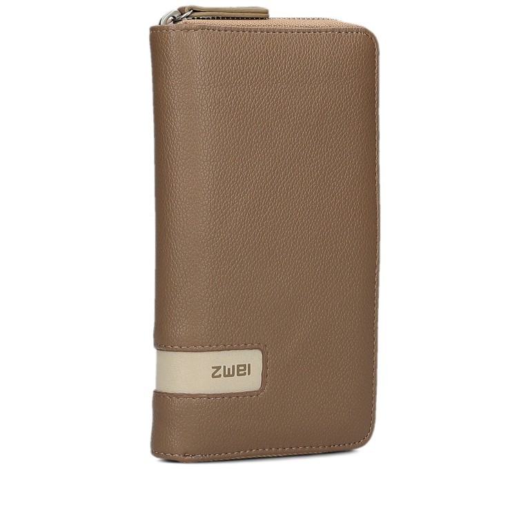 Geldbörse Mademoiselle Wallet MW2 Hazel, Farbe: cognac, Marke: Zwei, EAN: 4250257933095, Abmessungen in cm: 19.5x10x3, Bild 2 von 5