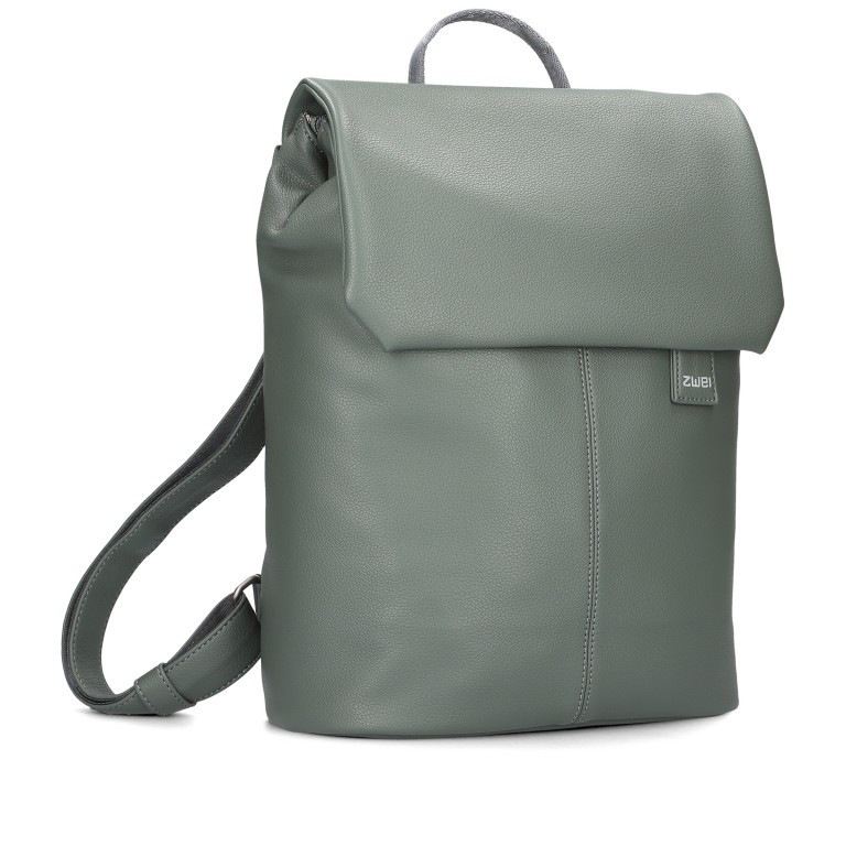 Rucksack Mademoiselle MR13 Eucalyptus, Farbe: grün/oliv, Marke: Zwei, EAN: 4250257932869, Abmessungen in cm: 34.5x37x12, Bild 1 von 6