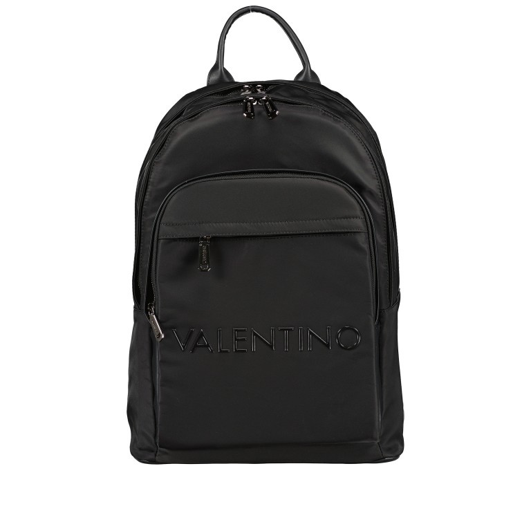 Rucksack Ivor Relove Recycle Nero, Farbe: schwarz, Marke: Valentino Bags, EAN: 8054942121127, Abmessungen in cm: 30x40x20, Bild 1 von 7