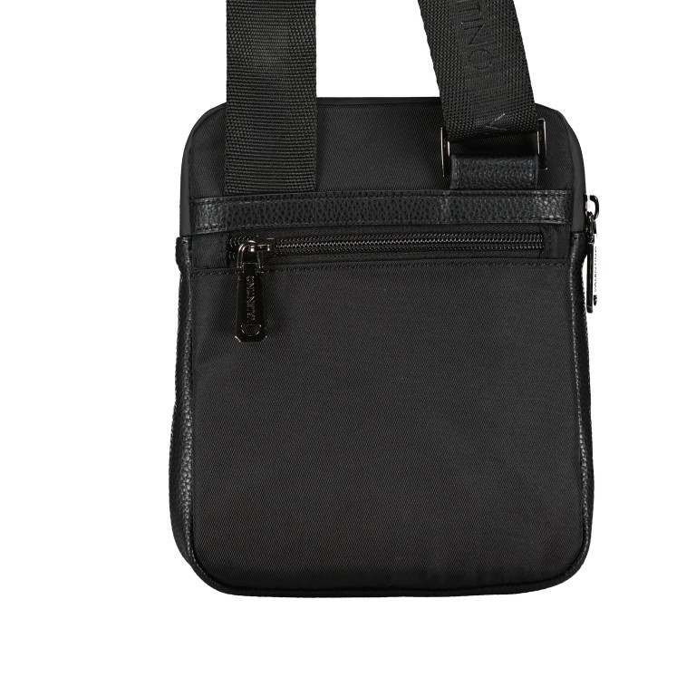 Umhängetasche Klay Relove Recycle Nero, Farbe: schwarz, Marke: Valentino Bags, EAN: 8054942049315, Abmessungen in cm: 17.5x21x2.5, Bild 3 von 6