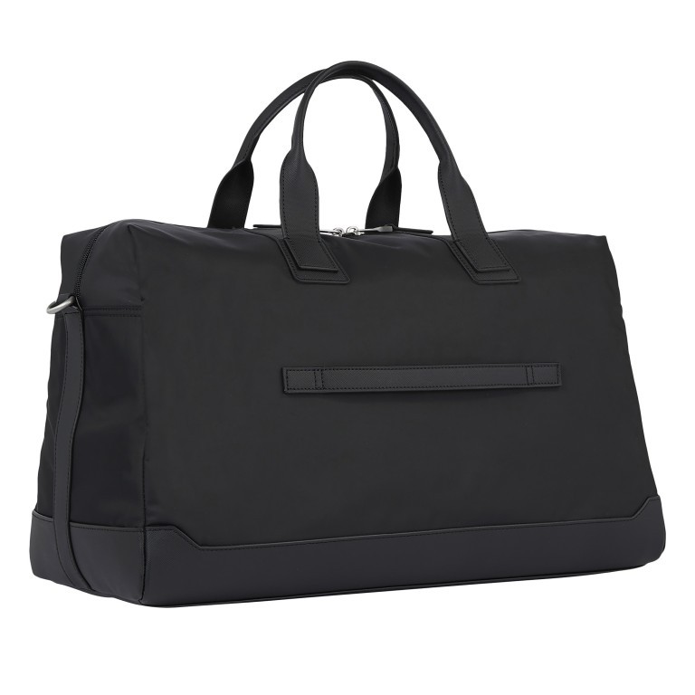 Reisetasche Elevated Duffle Bag Black, Farbe: schwarz, Marke: Tommy Hilfiger, EAN: 8720645285953, Abmessungen in cm: 50x30x24, Bild 2 von 4