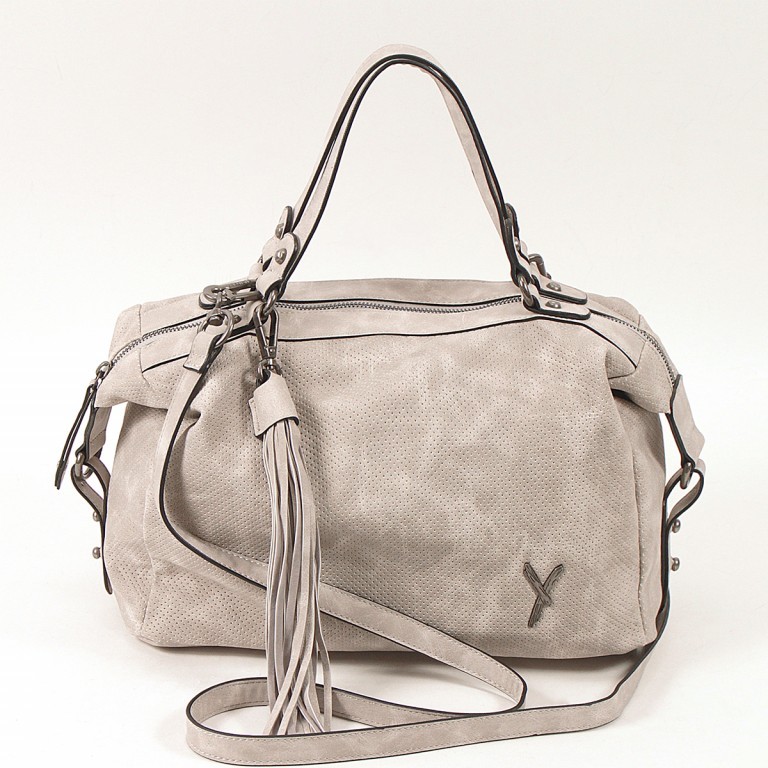 Handtasche Romy 10410 Grey, Farbe: grau, Marke: Suri Frey, Abmessungen in cm: 33x22x14, Bild 2 von 6