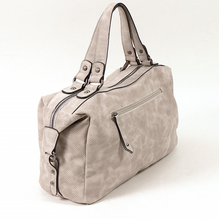 Handtasche Romy 10410 Grey, Farbe: grau, Marke: Suri Frey, Abmessungen in cm: 33x22x14, Bild 4 von 6