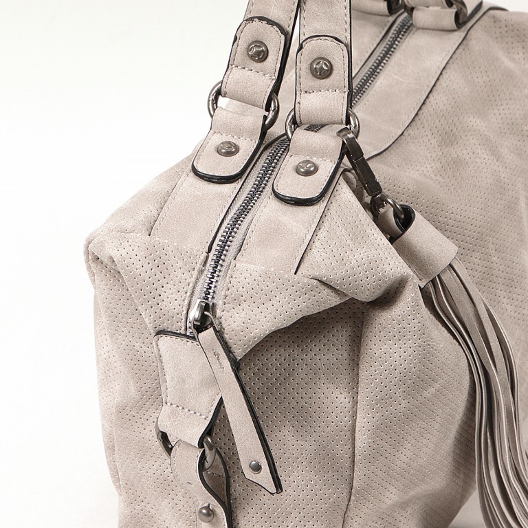 Handtasche Romy 10410 Grey, Farbe: grau, Marke: Suri Frey, Abmessungen in cm: 33x22x14, Bild 5 von 6