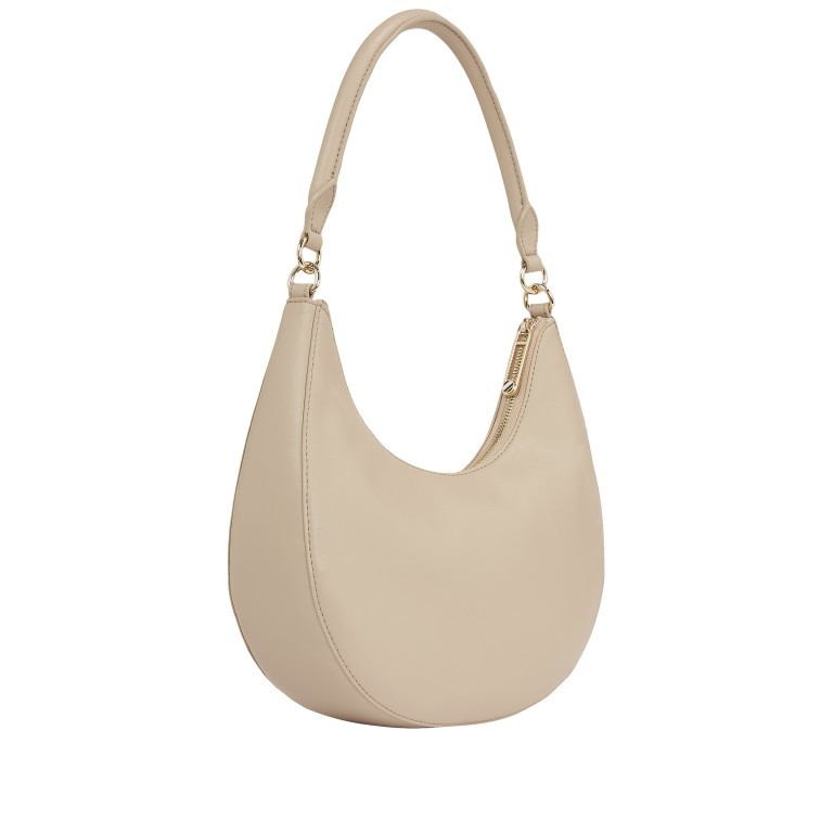 Beuteltasche Feminine Shoulder Bag Merino, Farbe: beige, Marke: Tommy Hilfiger, EAN: 8720645298595, Abmessungen in cm: 28.5x26x8, Bild 2 von 4