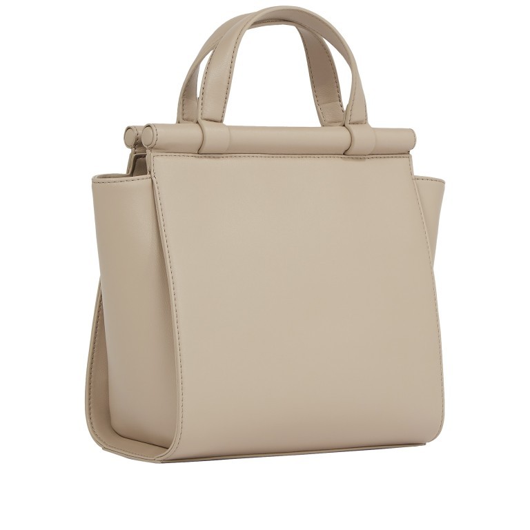Handtasche Feminine Small Tote Merino, Farbe: beige, Marke: Tommy Hilfiger, EAN: 8720645299516, Abmessungen in cm: 23x23.5x11, Bild 2 von 4
