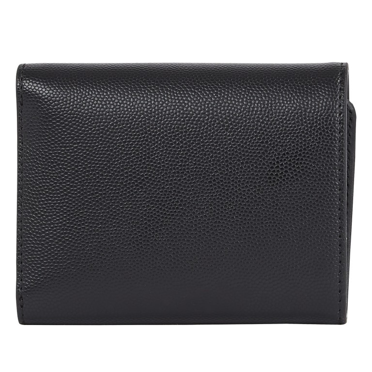 Geldbörse Timeless Medium Flap Wallet Black, Farbe: schwarz, Marke: Tommy Hilfiger, EAN: 8720645299653, Abmessungen in cm: 11.5x9x2, Bild 2 von 4