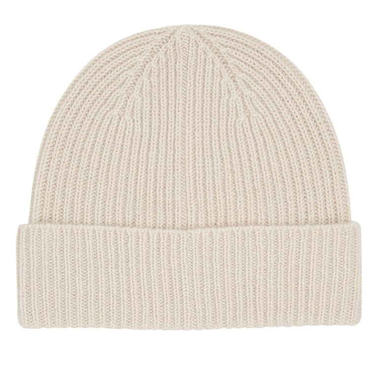 Mütze Cashmere Chic Beanie Cashmere Creme, Farbe: beige, Marke: Tommy Hilfiger, EAN: 8720645544012, Bild 2 von 3