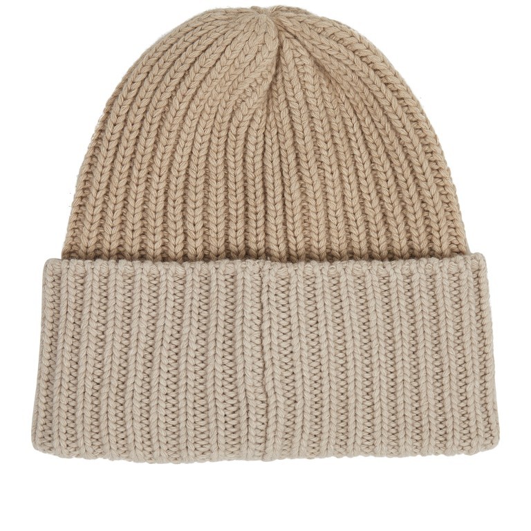 Mütze Limitless Chic Beanie Cashmere Creme, Farbe: beige, Marke: Tommy Hilfiger, EAN: 8720645297376, Bild 2 von 3