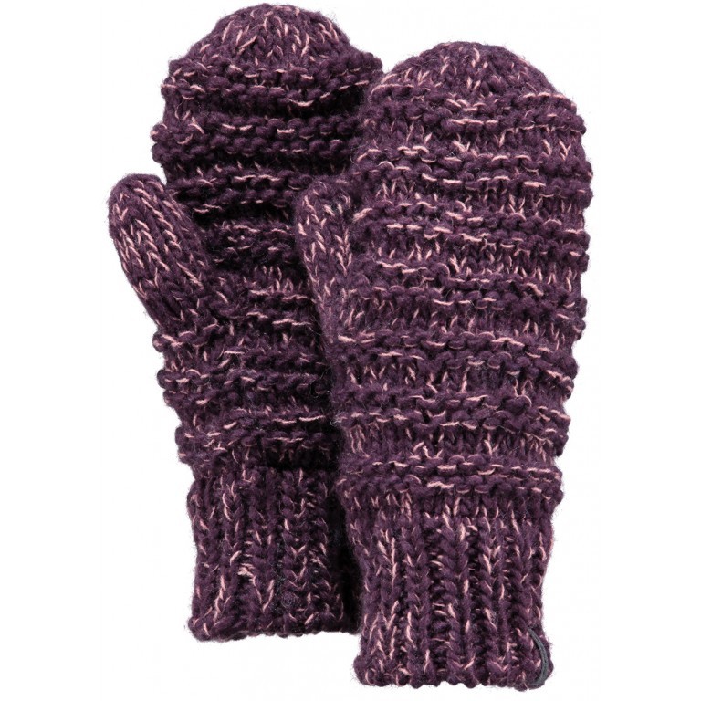 Fäustlinge Jasmin Acryl Damen ONE-SIZE Prune, Farbe: rot/weinrot, Marke: Barts, EAN: 8717457361104, Bild 1 von 1