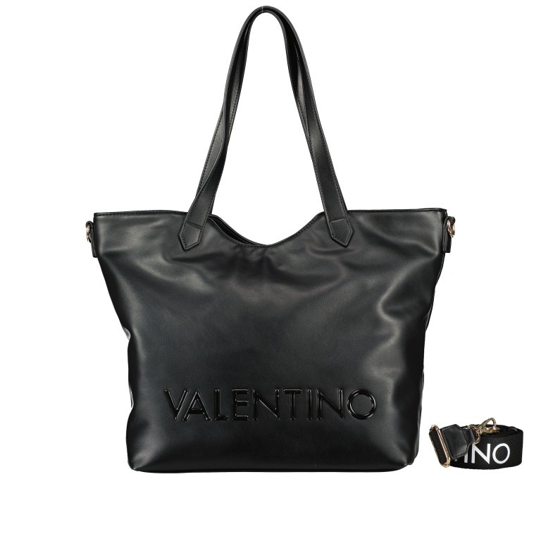 Shopper Courmayeur mit herausnehmbarem Etui Nero, Farbe: schwarz, Marke: Valentino Bags, EAN: 8054942119698, Abmessungen in cm: 32.5x32x13, Bild 1 von 8
