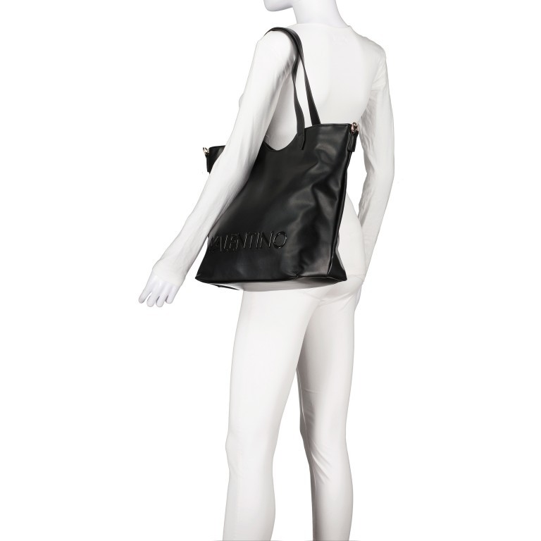 Shopper Courmayeur mit herausnehmbarem Etui Nero, Farbe: schwarz, Marke: Valentino Bags, EAN: 8054942119698, Abmessungen in cm: 32.5x32x13, Bild 4 von 8