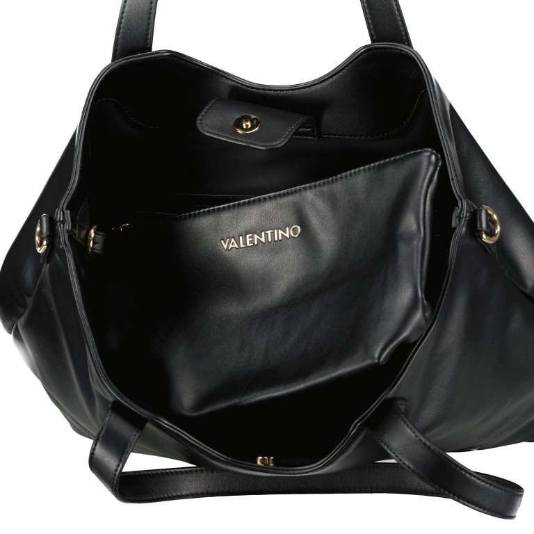Shopper Courmayeur mit herausnehmbarem Etui Nero, Farbe: schwarz, Marke: Valentino Bags, EAN: 8054942119698, Abmessungen in cm: 32.5x32x13, Bild 8 von 8