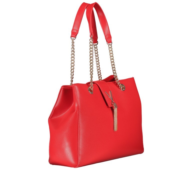 Handtasche Divina Rosso, Farbe: rot/weinrot, Marke: Valentino Bags, EAN: 8052790167502, Abmessungen in cm: 37.5x27.5x14, Bild 2 von 5
