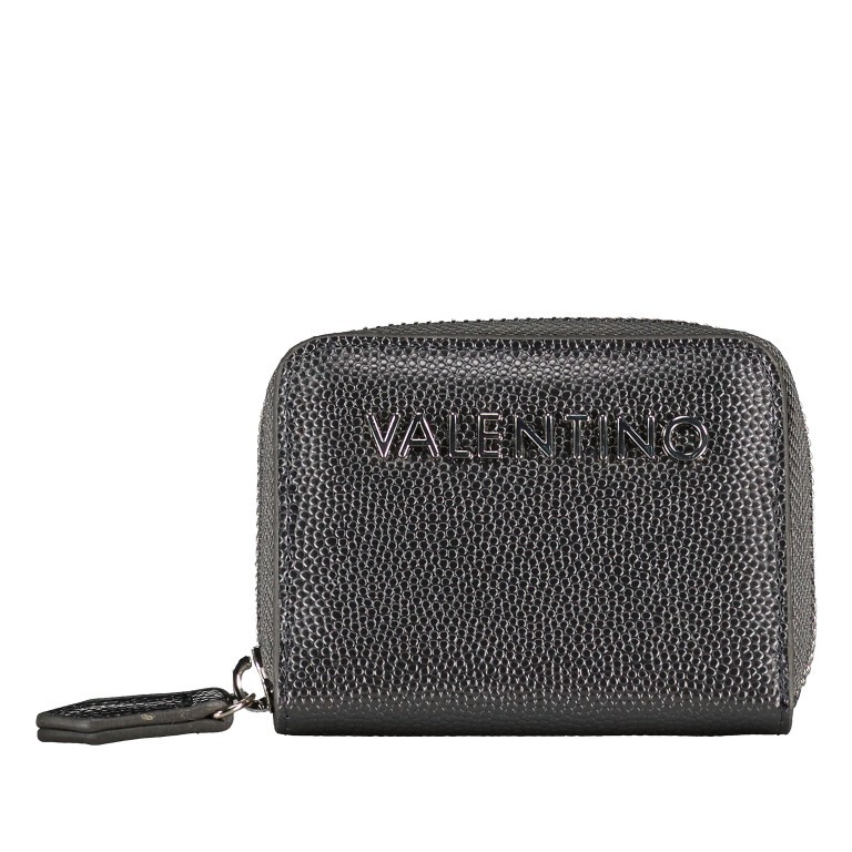 Geldbörse Divina Cannafucil, Farbe: anthrazit, Marke: Valentino Bags, EAN: 8058043162362, Abmessungen in cm: 10x8x2, Bild 1 von 4