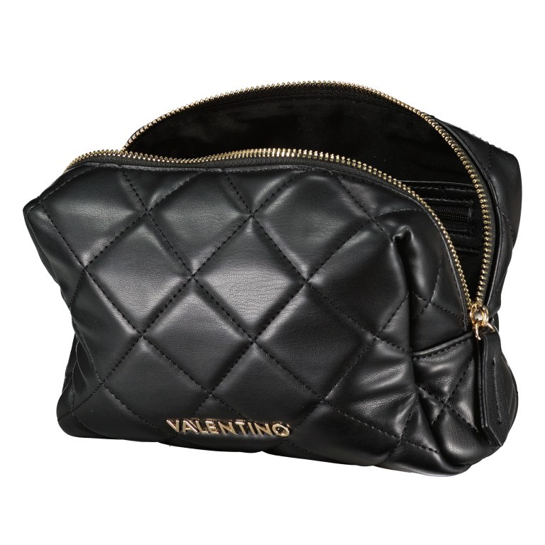 Kosmetiketui Ocarina VBE3KK548.001 Nero, Farbe: schwarz, Marke: Valentino Bags, EAN: 8058043874869, Abmessungen in cm: 20x13.5x7.5, Bild 5 von 5