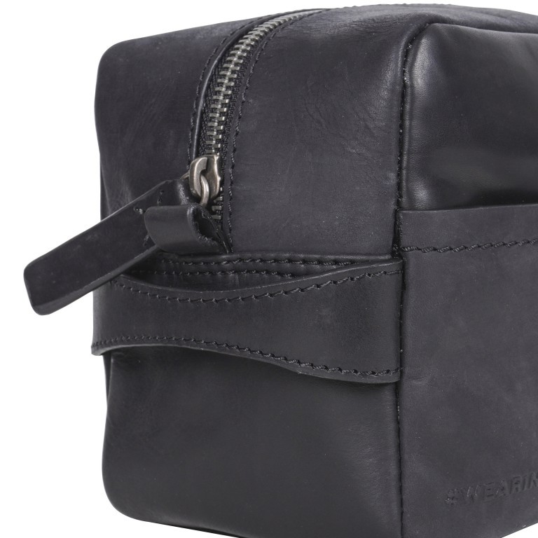 Kulturbeutel Brick Lane Dick SHZ Black, Farbe: schwarz, Marke: Strellson, EAN: 4048835151470, Abmessungen in cm: 24.5x14.5x10.5, Bild 5 von 5