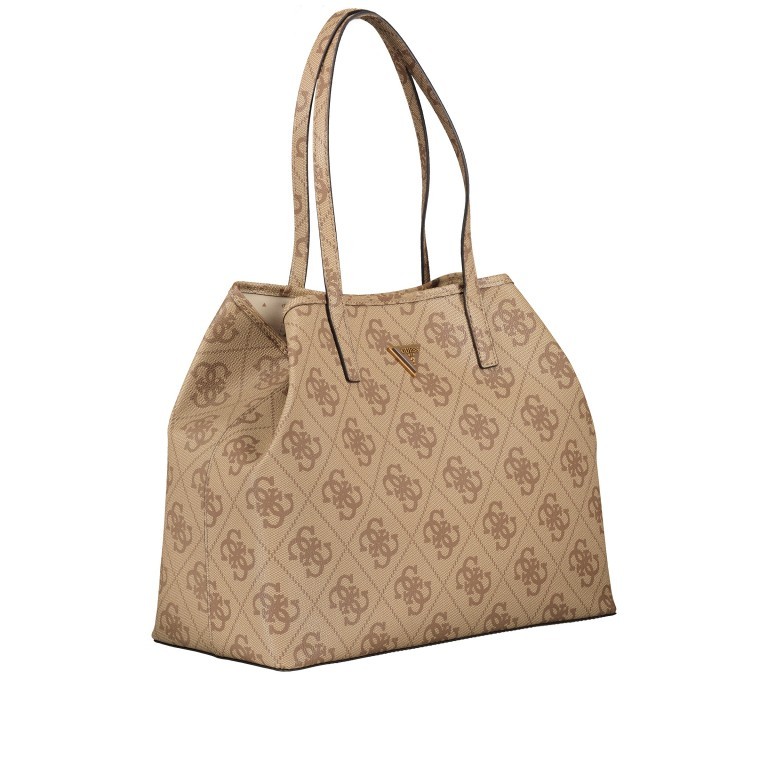 Shopper Vikky 4G-Logo variabel in der Form Latte, Farbe: cognac, Marke: Guess, EAN: 0190231761921, Abmessungen in cm: 39x31.5x17.5, Bild 3 von 9