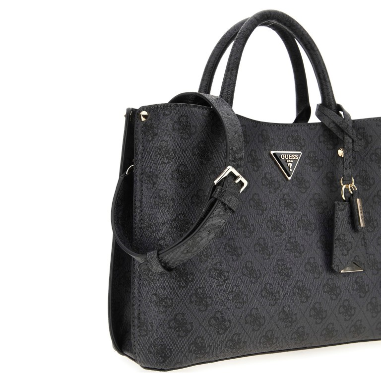 Handtasche Meridian 4g-logo Coal, Farbe: anthrazit, Marke: Guess, EAN: 0190231763765, Abmessungen in cm: 32x24x12, Bild 9 von 9