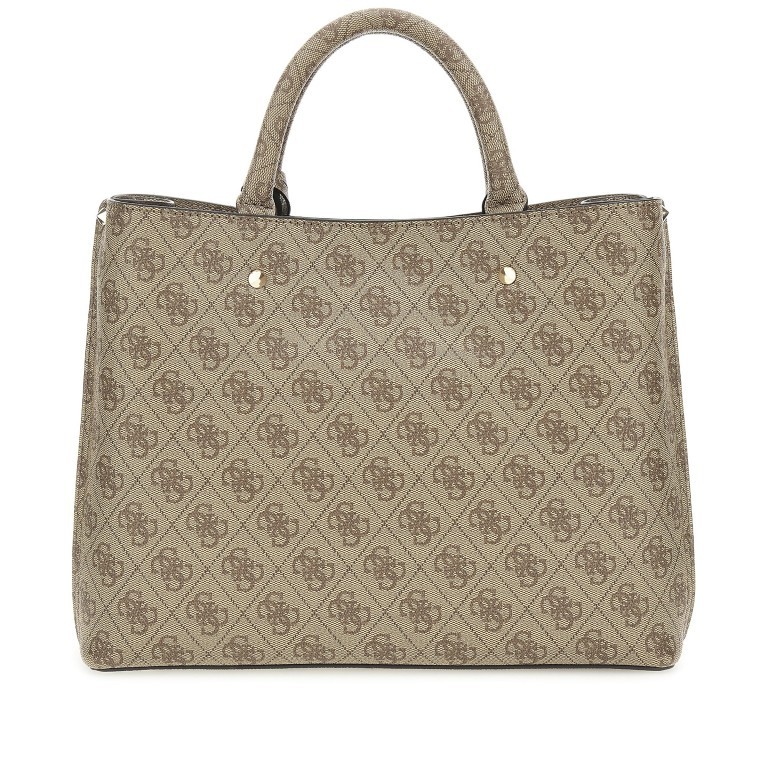 Handtasche Meridian 4g-logo Latte, Farbe: cognac, Marke: Guess, EAN: 0190231763772, Abmessungen in cm: 32x24x12, Bild 4 von 9