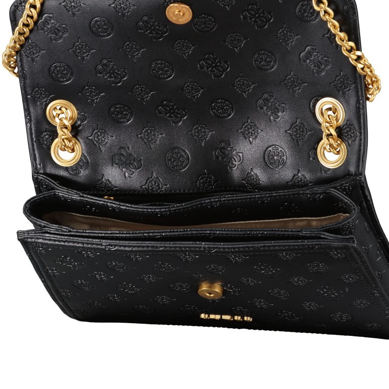 Umhängetasche James Black Logo, Farbe: schwarz, Marke: Guess, EAN: 0190231791188, Abmessungen in cm: 28x20x4.5, Bild 7 von 7