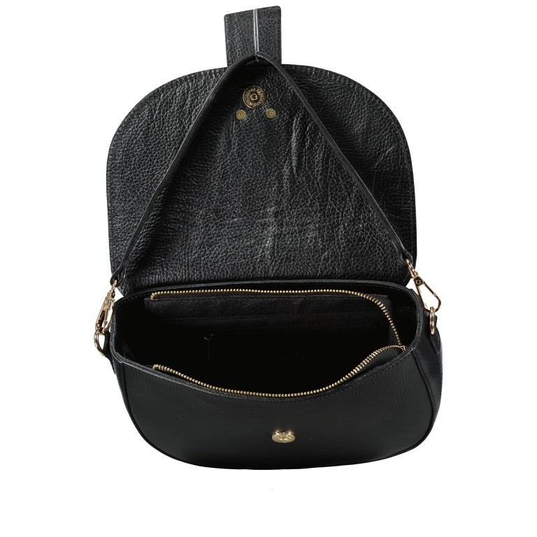 Satteltasche Schwarz, Farbe: schwarz, Marke: Hausfelder Manufaktur, EAN: 4065646017382, Abmessungen in cm: 28x20x7.5, Bild 8 von 8