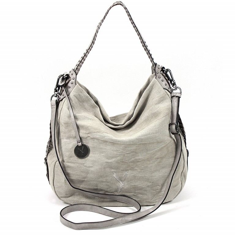 Beuteltasche Carly 10422 Grey, Farbe: grau, Marke: Suri Frey, Abmessungen in cm: 32x40x12, Bild 2 von 6