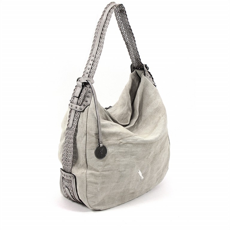 Beuteltasche Carly 10422 Grey, Farbe: grau, Marke: Suri Frey, Abmessungen in cm: 32x40x12, Bild 3 von 6