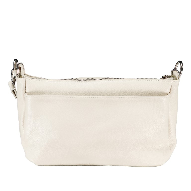 Umhängetasche Beige, Farbe: beige, Marke: Hausfelder Manufaktur, EAN: 4065646017443, Abmessungen in cm: 27x17x11, Bild 3 von 8