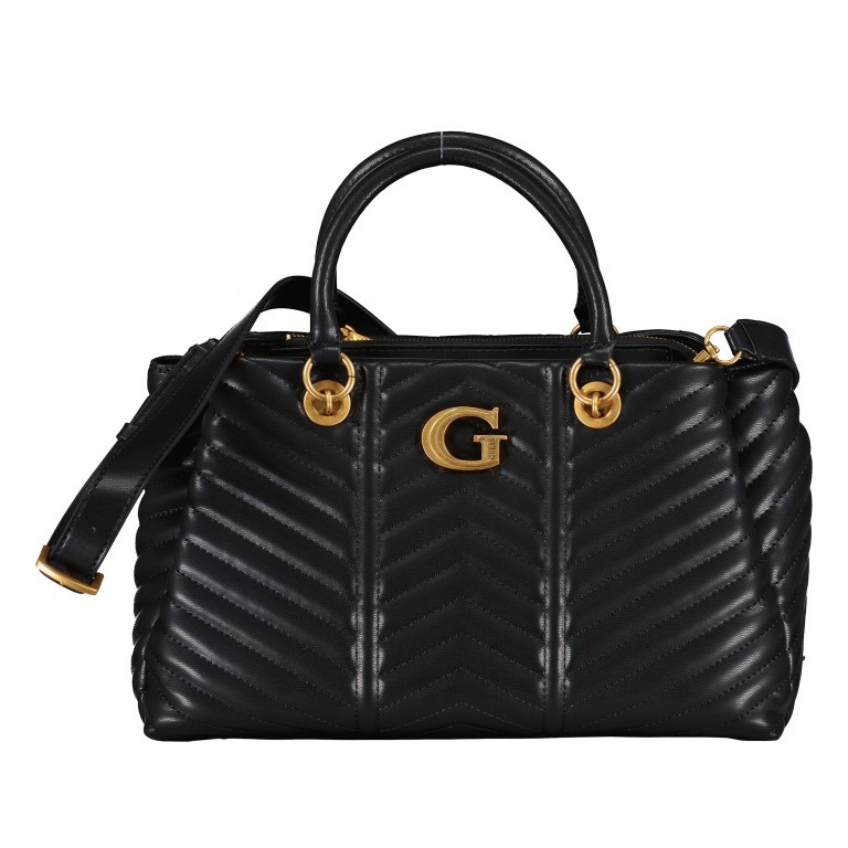 Handtasche Lovide Black, Farbe: schwarz, Marke: Guess, EAN: 0190231763079, Abmessungen in cm: 34x20x12.5, Bild 1 von 7