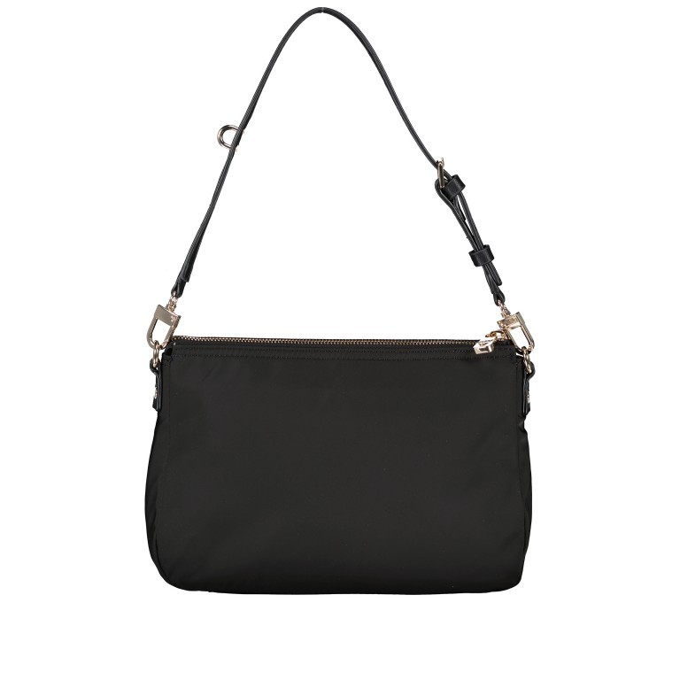 Umhängetasche Eco Gemma Black, Farbe: schwarz, Marke: Guess, EAN: 0190231682103, Abmessungen in cm: 29x18x6, Bild 3 von 6