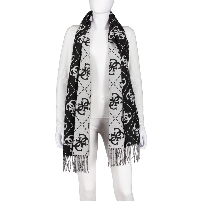 Schal Black Grey, Farbe: grau, Marke: Guess, EAN: 7624926287999, Bild 1 von 3