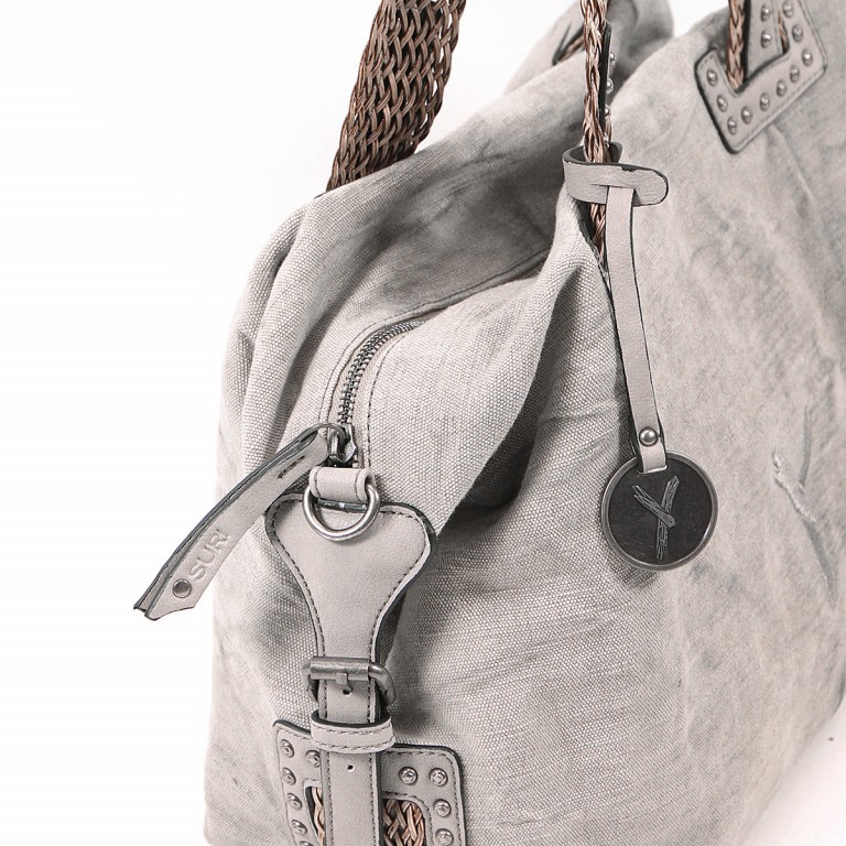 Shopper Carly 10443 Grey, Farbe: grau, Marke: Suri Frey, Abmessungen in cm: 28x37x18, Bild 4 von 6