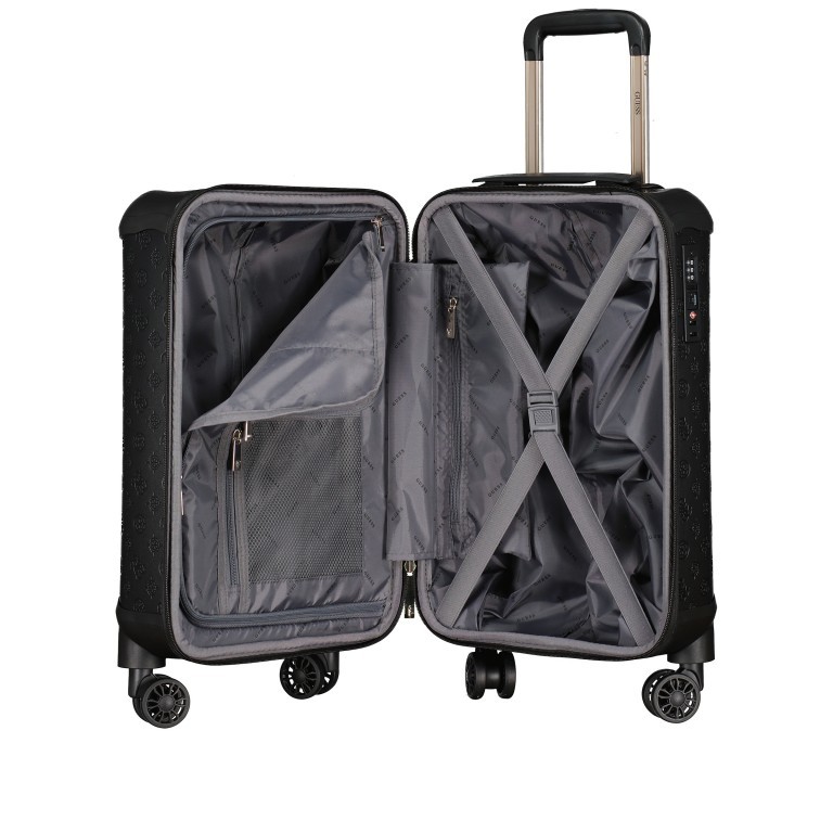 Koffer Wilder Travel Größe 53 cm Black, Farbe: schwarz, Marke: Guess, EAN: 0190231765912, Abmessungen in cm: 31.5x53x22, Bild 8 von 9