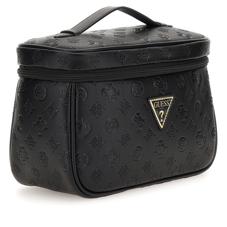 Kosmetikkoffer Wilder Travel Black, Farbe: schwarz, Marke: Guess, EAN: 0190231765837, Abmessungen in cm: 26x18x12.5, Bild 2 von 5