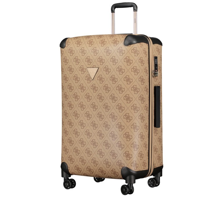 Koffer Berta 4G-Logo erweiterbar Größe 77 cm Latte, Farbe: cognac, Marke: Guess, EAN: 0190231765660, Abmessungen in cm: 46x77x33, Bild 2 von 10