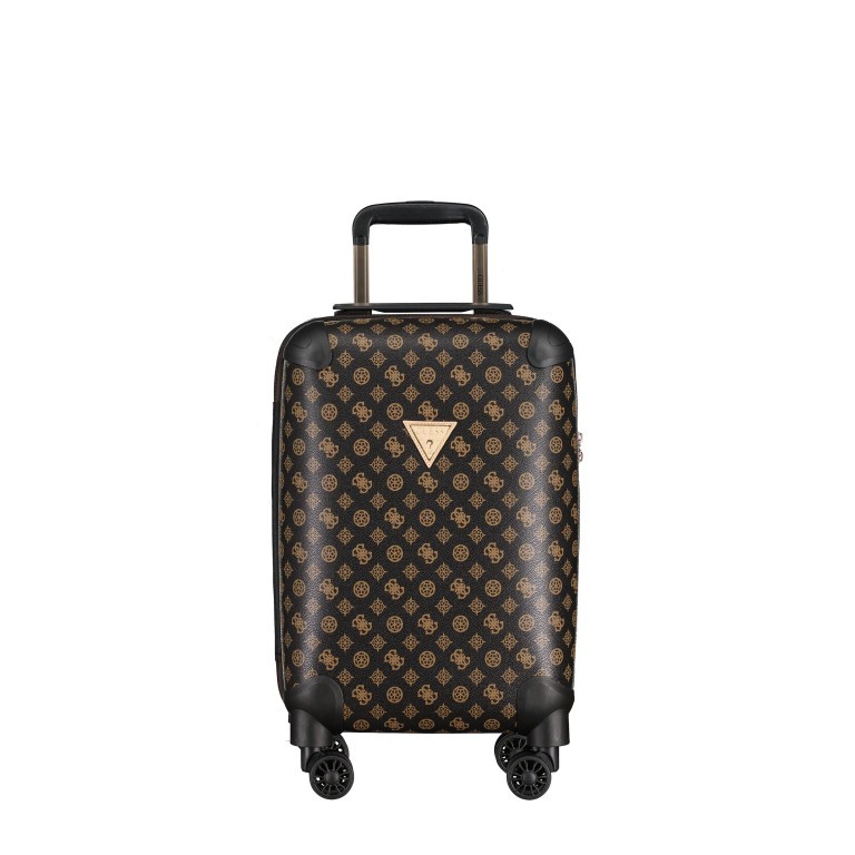 Koffer Wilder Travel 4G-Logo Peony Größe 53 cm Brown, Farbe: braun, Marke: Guess, EAN: 0190231725336, Abmessungen in cm: 31.5x53x22, Bild 1 von 10